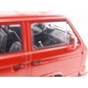 Cochesdemetal.es 1993 Volkswagen Bus T3 Red Star Rojo 1:18 KK-SCALE KKDC180203