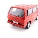 Cochesdemetal.es 1993 Volkswagen Bus T3 Red Star Rojo 1:18 KK-SCALE KKDC180203