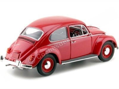 1967 Volkswagen Beetle Candy Apple Red 1:18 Greenlight 13511 Cochesdemetal.es 2