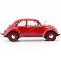 Cochesdemetal.es 1967 Volkswagen Beetle Candy Apple Red 1:18 Greenlight 13511