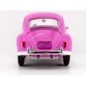 Cochesdemetal.es 1967 Volkswagen Beetle Rosa-Blanco 1:18 Greenlight 13512