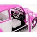 Cochesdemetal.es 1967 Volkswagen Beetle Rosa-Blanco 1:18 Greenlight 13512