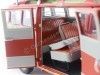 Carsdemetal.es 1973 Volkswagen T1 Samba Bus "Hippie Peace" 1:18 Schuco 450028300