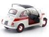 Carsdemetal.es 1960 Fiat 500 l Nuova Sport Beige-rjo 1:18 Solid S1801401