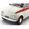 Carsdemetal.es 1960 Fiat 500 l Nuova Sport Beige-rjo 1:18 Solid S1801401
