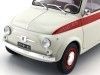 Carsdemetal.es 1960 Fiat 500 l Nuova Sport Beige-rjo 1:18 Solid S1801401