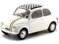 1968 Fiat 500 L Italia Blanco 1:18 Solido 1801403