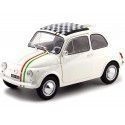 Courtesademal.es 1968 Fiat 500 L Italie Blanco 1:18 Solino S1801403