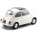 Courtesademal.es 1968 Fiat 500 L Italie Blanco 1:18 Solino S1801403