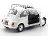 Courtesademal.es 1968 Fiat 500 L Italie Blanco 1:18 Solino S1801403