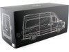Cochesdemetal.es 2018 Mercedes-Benz Furgoneta Sprinter Metallic Gray 1:18 Dealer Edition B66004163