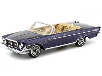 1962 Chrysler 300H 2-Door Convertible Metallic Blue 1:18 BoS-Models 312 Cochesdemetal.es