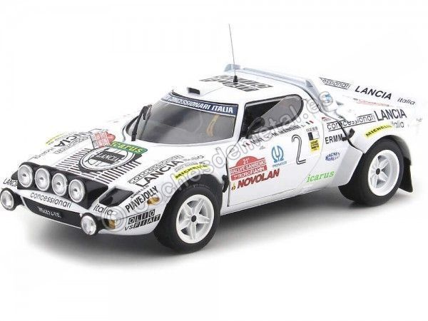 Carsdemetal.es 1979 Lancia Stratos HF Rally Winner San Remo 1:18 Sun Star 4510