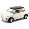 Carsdemetal.es 1969 Mini Cooper Beige/Black 1:18 Bburago 12036
