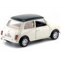 Carsdemetal.es 1969 Mini Cooper Beige/Black 1:18 Bburago 12036