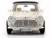 Carsdemetal.es 1969 Mini Cooper Beige/Black 1:18 Bburago 12036