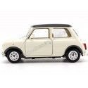 Carsdemetal.es 1969 Mini Cooper Beige/Black 1:18 Bburago 12036