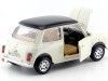 Carsdemetal.es 1969 Mini Cooper Beige/Black 1:18 Bburago 12036