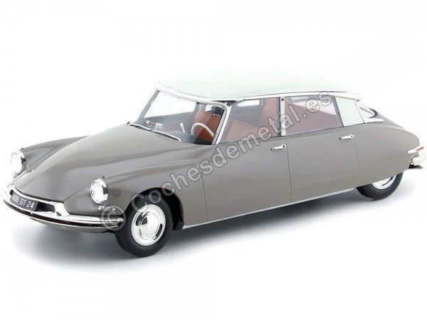 Cochesdemetal.es 1959 Citroen DS 19 Marron Glace 1:18 Norev 181481