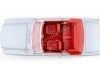 Cochesdemetal.es 1965 Ford Mustang conversível cinza prateado 1:18 Auto World AMM1103