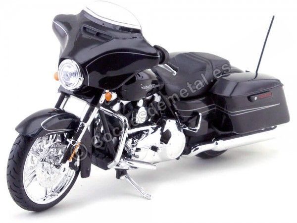 Carsdemetal.es 2015 Harley-Davidson Street Glide Especial Black 1:12 Maisto 32328 HD11