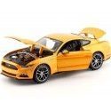 Cochesdemetal.es 2015 Ford Mustang GT 5.0 Orange Fury 1:18 MAISTO 31197