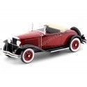 Carsdemetal.es 1931 Dodge altura DG conversível de negro vermelho 1:18 Bos-Models 293