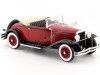 Carsdemetal.es 1931 Dodge altura DG conversível de negro vermelho 1:18 Bos-Models 293