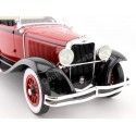 Carsdemetal.es 1931 Dodge altura DG conversível de negro vermelho 1:18 Bos-Models 293