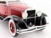 Carsdemetal.es 1931 Dodge altura DG conversível de negro vermelho 1:18 Bos-Models 293