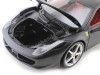 2010 Ferrari 458 Italia Negro Mate 1:18 Hot Wheels T6921 Cochesdemetal 11 - Coches de Metal 