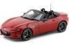 Carsdemetal.es 2017 mazda mx-5 roadster clássico vermelho 1:18 kyosho samurai ksr18009cr
