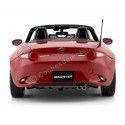 Carsdemetal.es 2017 mazda mx-5 roadster clássico vermelho 1:18 kyosho samurai ksr18009cr