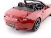 Carsdemetal.es 2017 mazda mx-5 roadster clássico vermelho 1:18 kyosho samurai ksr18009cr