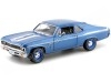 Cochesdemetal.es 1969 Chevrolet Nova Yenko Coupe Blue 1:18 Auto World AMM1135
