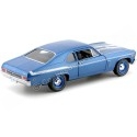 Cochesdemetal.es 1969 Chevrolet Nova Yenko Coupe Blue 1:18 Auto World AMM1135