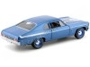 Cochesdemetal.es 1969 Chevrolet Nova Yenko Coupe Blue 1:18 Auto World AMM1135