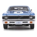 Cochesdemetal.es 1969 Chevrolet Nova Yenko Coupe Blue 1:18 Auto World AMM1135