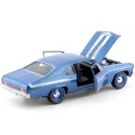 Cochesdemetal.es 1969 Chevrolet Nova Yenko Coupe Blue 1:18 Auto World AMM1135