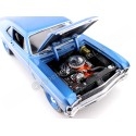Cochesdemetal.es 1969 Chevrolet Nova Yenko Coupe Blue 1:18 Auto World AMM1135