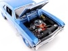 Cochesdemetal.es 1969 Chevrolet Nova Yenko Coupe Blue 1:18 Auto World AMM1135