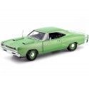 Cochesdemetal.es 1969 Dodge Coronet Super Bee Hardtop Verde / Blanco 1:18 Auto World AMM1136