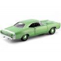 Cochesdemetal.es 1969 Dodge Coronet Super Bee Hardtop Verde / Blanco 1:18 Auto World AMM1136