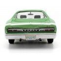 Cochesdemetal.es 1969 Dodge Coronet Super Bee Hardtop Verde / Blanco 1:18 Auto World AMM1136