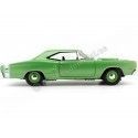 Cochesdemetal.es 1969 Dodge Coronet Super Bee Hardtop Verde/Blanco 1:18 Auto World AMM1136