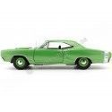 Cochesdemetal.es 1969 Dodge Coronet Super Bee Hardtop Verde / Blanco 1:18 Auto World AMM1136