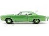 Cochesdemetal.es 1969 Dodge Coronet Super Bee Hardtop Verde / Blanco 1:18 Auto World AMM1136