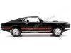 Cochesdemetal.es 1969 Ford Mustang Mach I Black 1:18 Auto World AMM1139