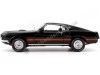 Cochesdemetal.es 1969 Ford Mustang Mach I Black 1:18 Auto World AMM1139