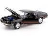 Cochesdemetal.es 1969 Ford Mustang Mach I Black 1:18 Auto World AMM1139